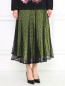 Многослойная юбка с плиссированной сеткой Raoul  –  Модель Верх-Низ