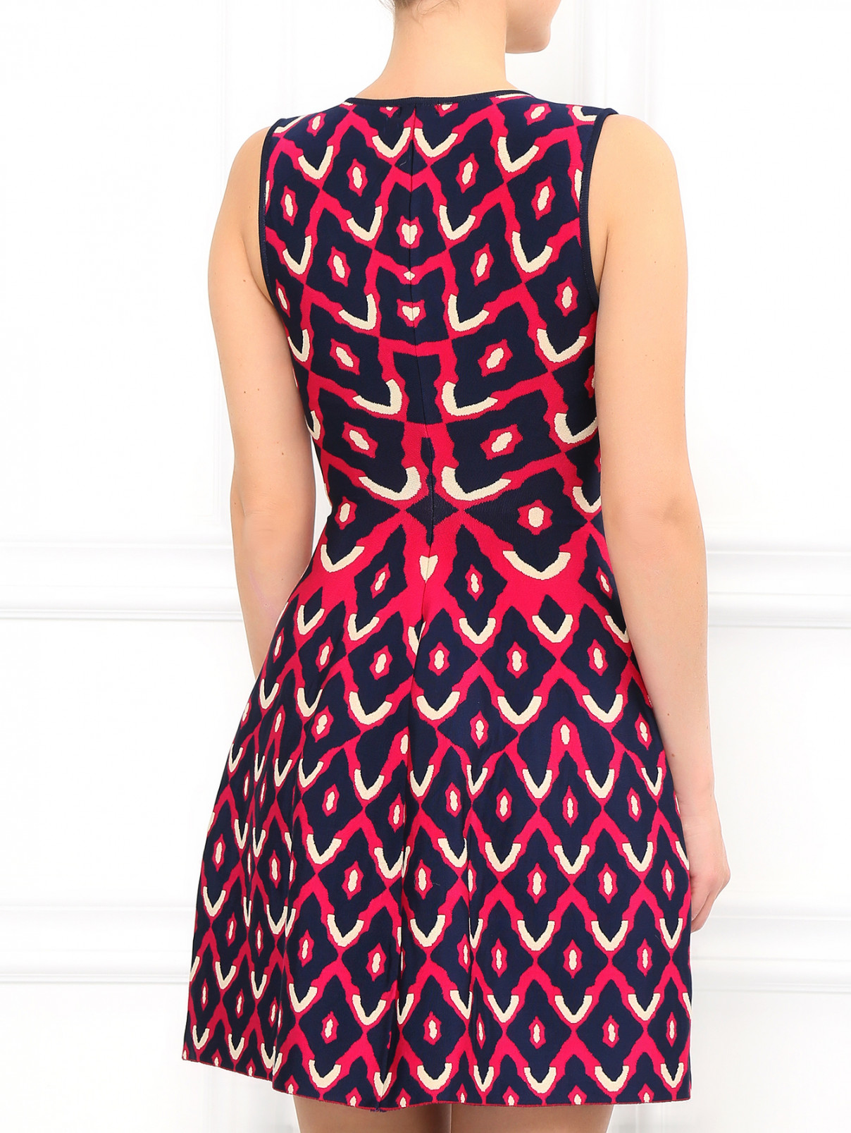 Трикотажное платье из фактурной ткани GIG Couture  –  Модель Верх-Низ1  – Цвет:  Узор