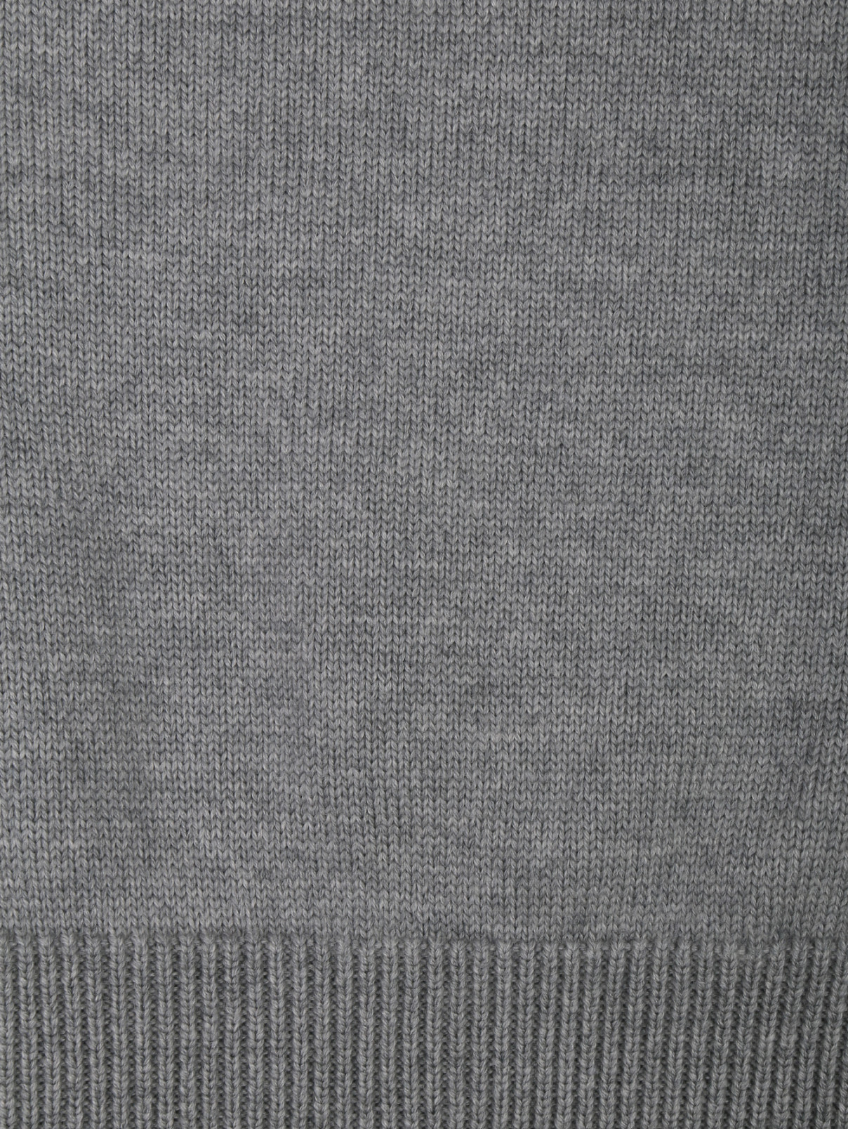 Джемпер из шерсти с декором Nina Ricci  –  Деталь  – Цвет:  Серый