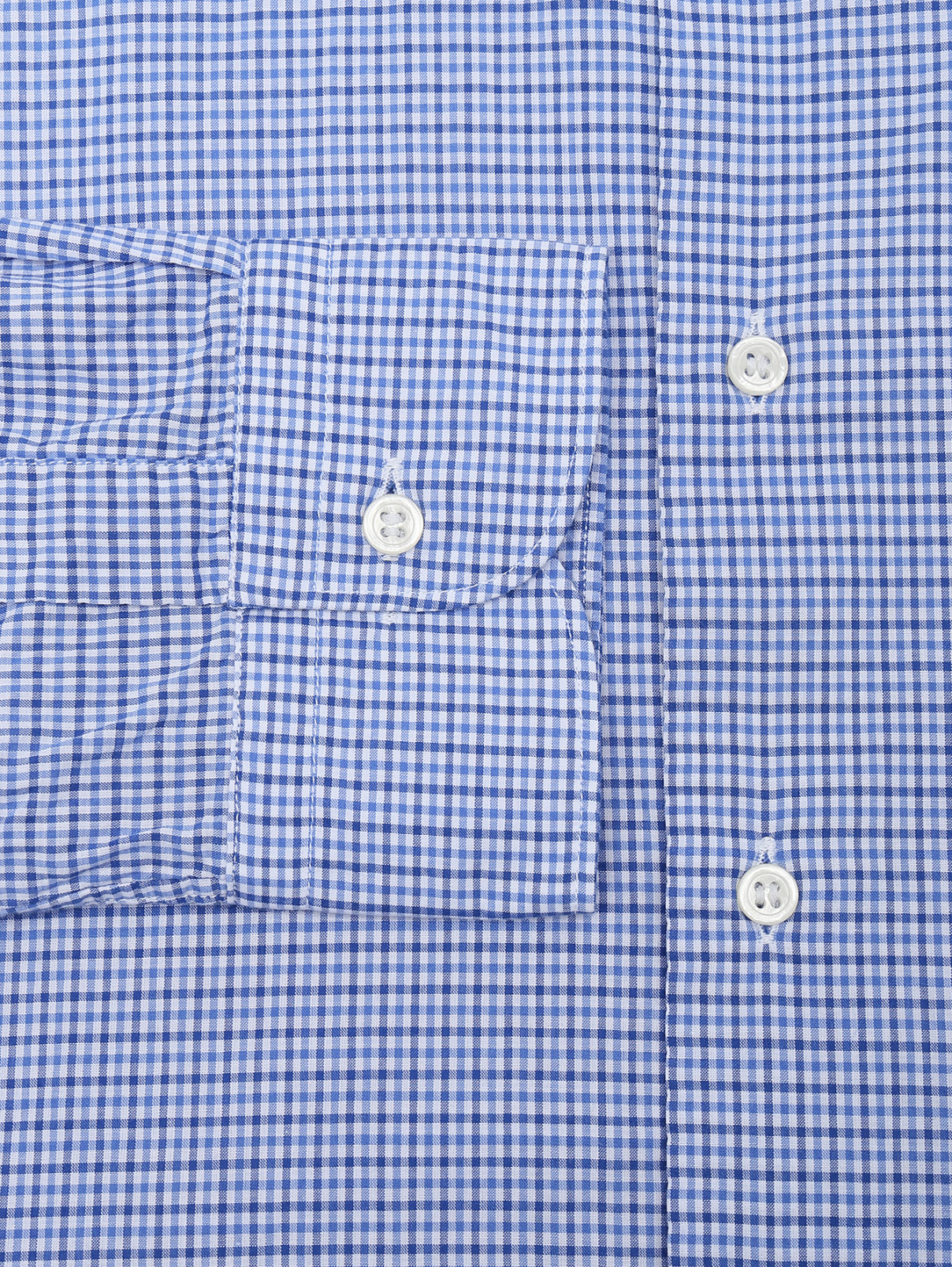 Рубашка из хлопка с узором Emanuel Ungaro  –  Деталь1  – Цвет:  Узор