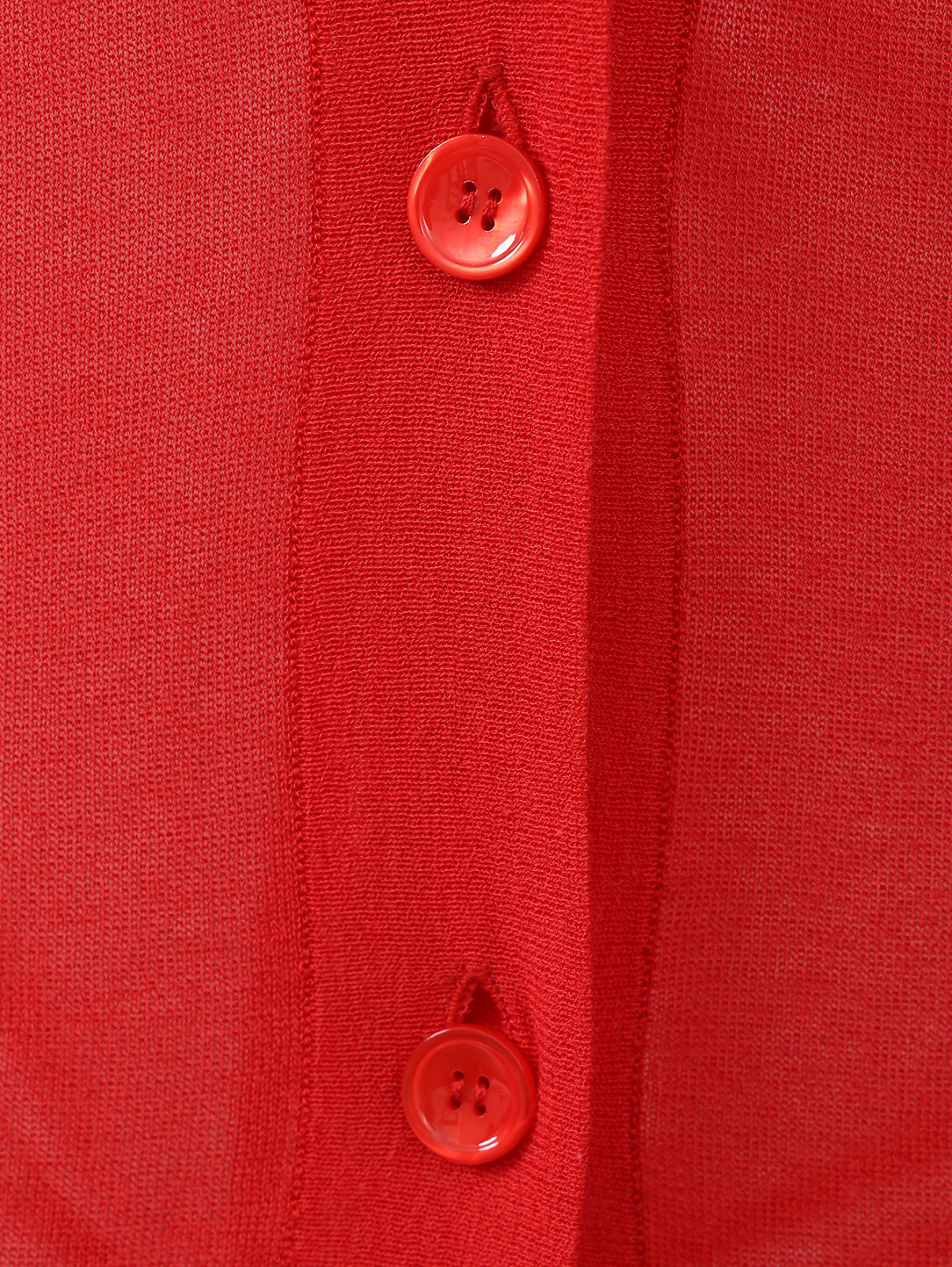 Удлиненный кардиган Strenesse  –  Деталь  – Цвет:  Красный