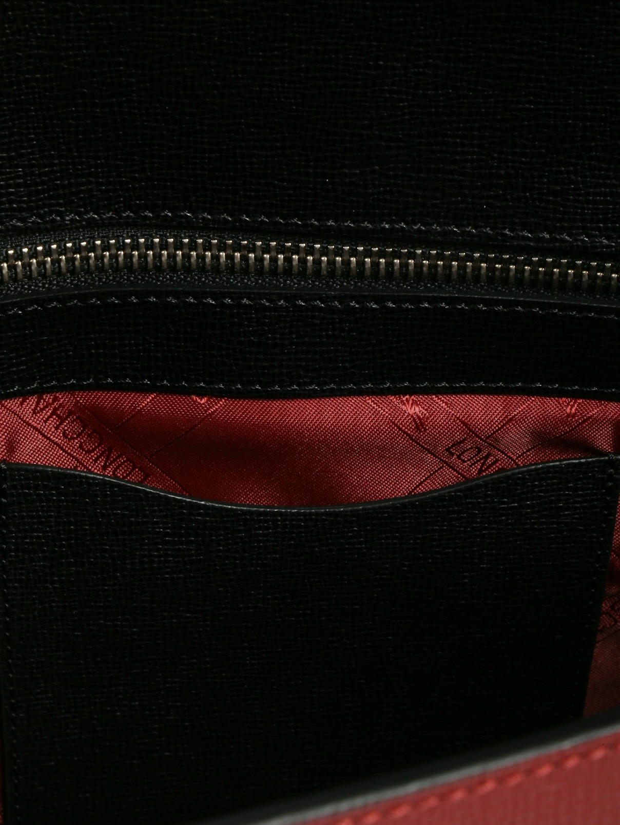 Сумка из кожи на короткой ручке с контрастной отделкой Longchamp  –  Деталь1  – Цвет:  Мультиколор