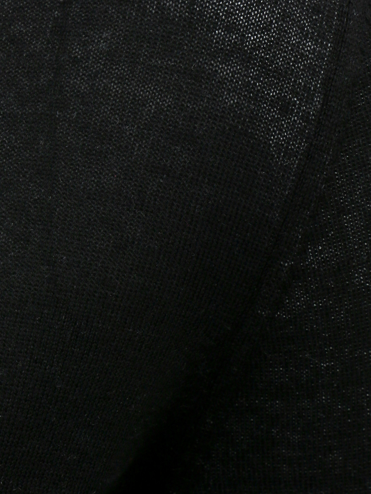 Кардиган из шерсти и шелка с декоративной отделкой Pianoforte  –  Деталь1  – Цвет:  Черный