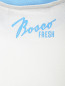 Хлопковая футболка с принтом BOSCO  –  Деталь