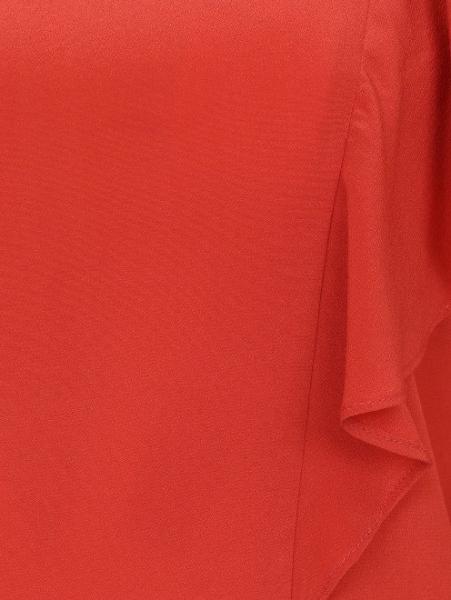 Блуза из шелка с длинным рукавом - Деталь1