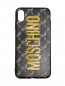 Чехол для IPhone 8 с узором Moschino  –  Общий вид